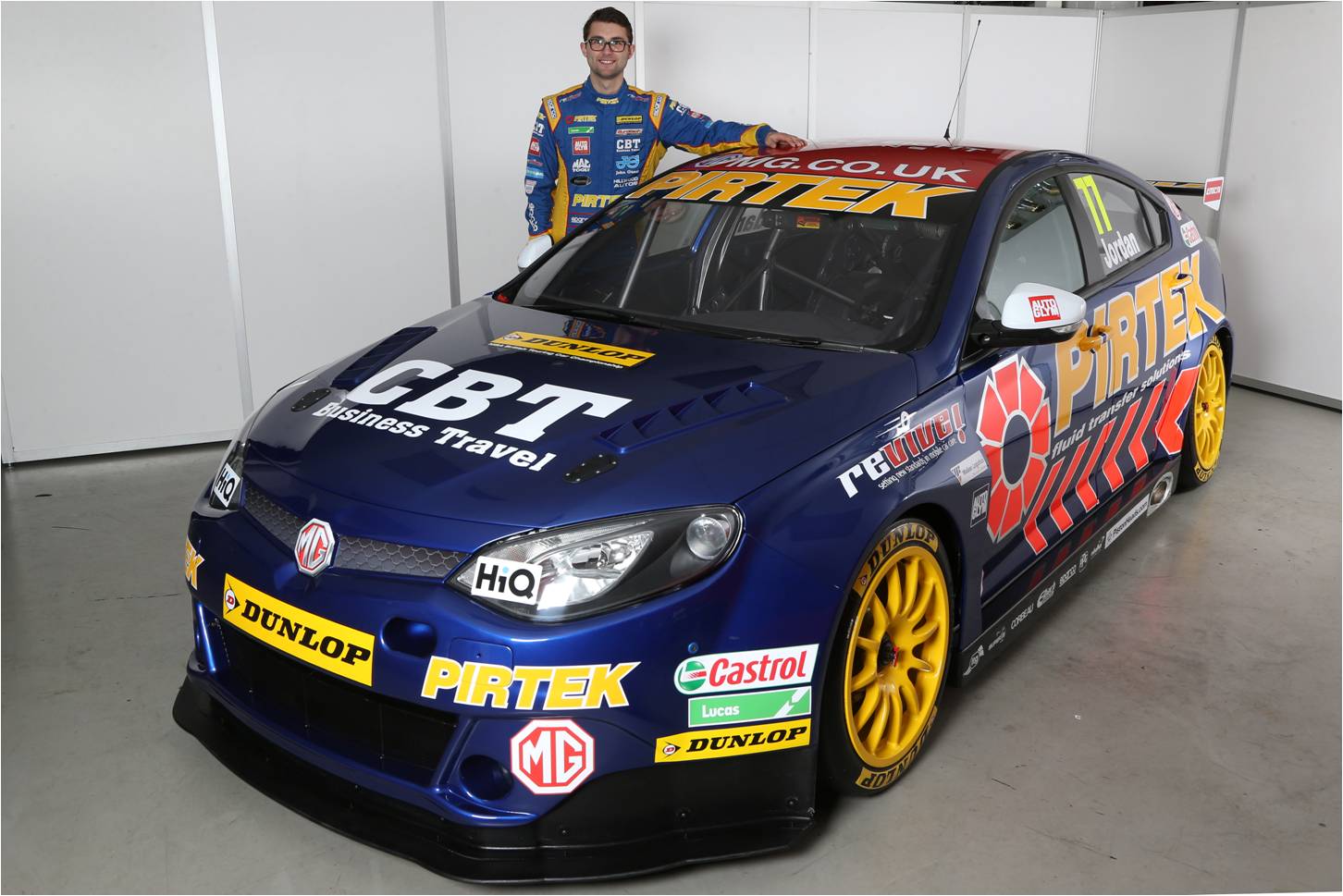 CarShop partner MG Signs Andrew Jordan to Defend BTCC Manufacturer Championship