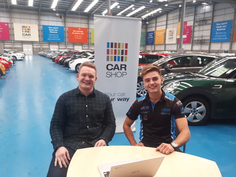 Sponsor: CarShop goes live with BTCC driver Aiden Moffat